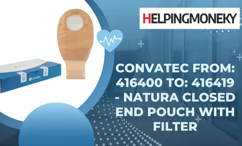 Convatec From: 416400 To: 416419 - Natura Closed End Pouch With Filter