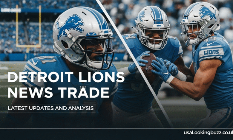 Detroit Lions News Trade