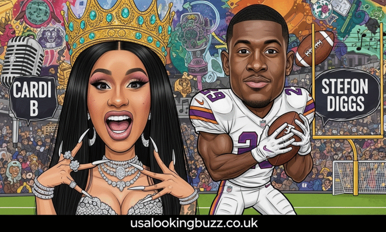 cardi b stefon diggs