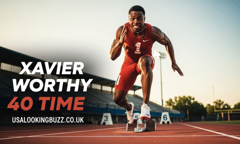 xavier worthy 40 time